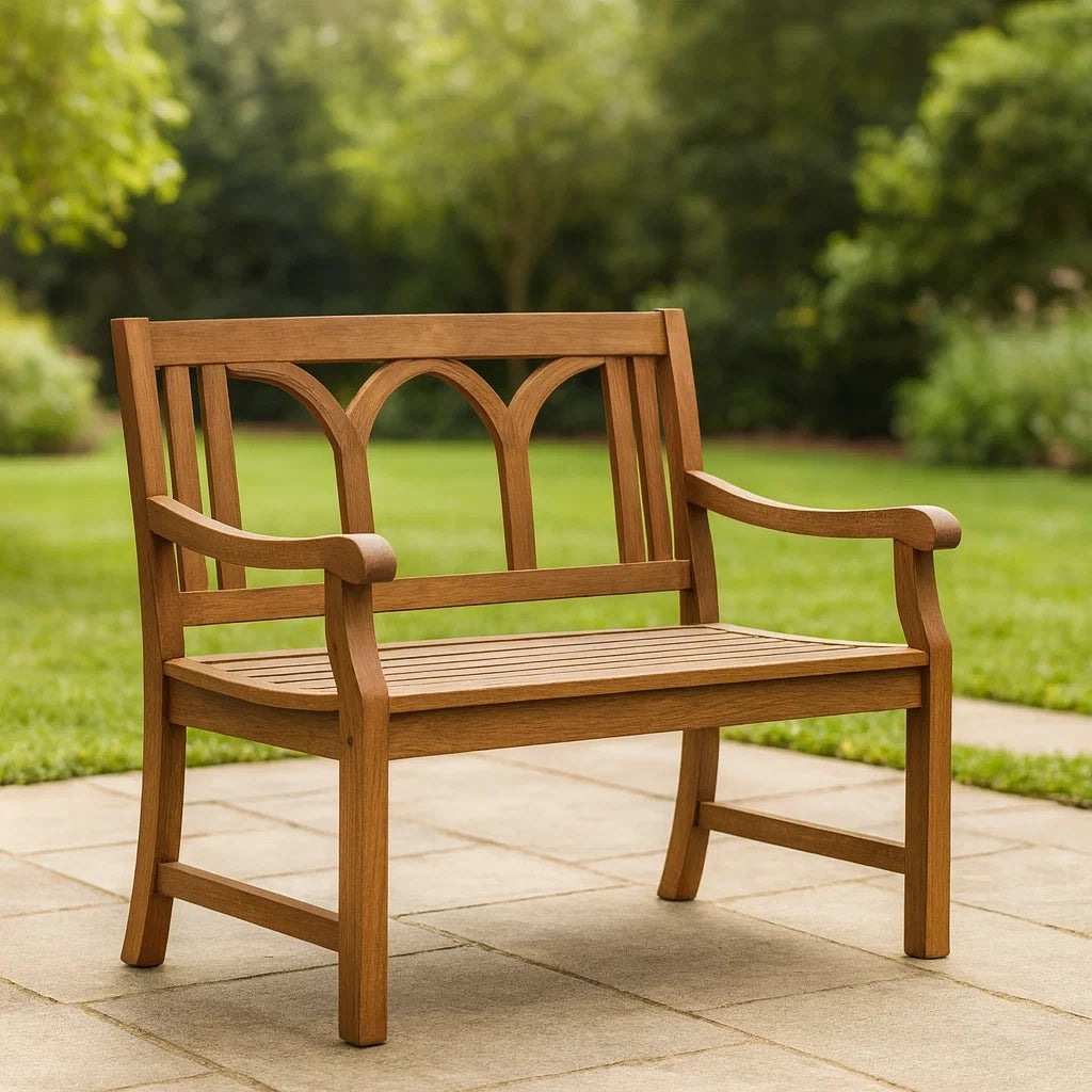 Panca da giardino in legno teak