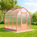 Serra da giardino in policarbonato e alluminio 200x200x220 cm