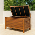 Baule da Giardino in Teak Marrone
